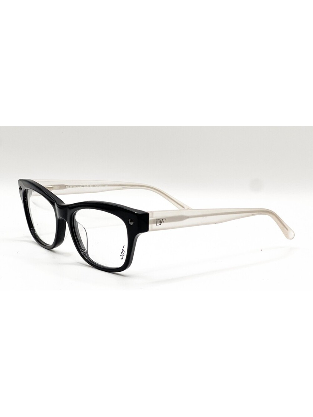 NEW DIANE VON FURSTENBERG DVF5061 001 BLACK AUTHENTIC EYEGLASSES 48-17